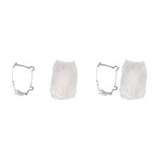 Edelstahl Abtropfnetzhalter klappbar dreieckig Ecknetz große Öffnung Küchen-Corner Set price