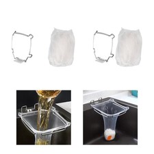 Dreieckiges Eck-Abtropfnetz, Spüle Abflusssieb, faltbare Küchenspüle Küchen-Corner Set price
