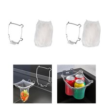 Edelstahl Abtropfnetzhalter, Spülenabflusssieb, dreieckiges Ecknetz, Küchen-Corner Set price