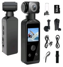5K HD Body Kamera mit Audio und Video, Sport Action Kamera mit 270° drehbar Action-Kameras price