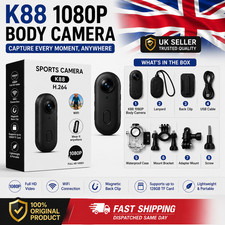 🔥 1080P Mini Body Kamera WiFi tragbare Action Cam Magnetclip unterstützt 128GB Action-Kameras price