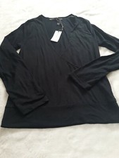 Dictionary Damen Langarm Longsleeve V Ausschnitt Anthrazit Grösse M R9780 Damen-Arm Sleeves price