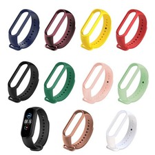 Silicone Strap Breathable Wristband Sweatproof for 5 Smart Bracelet Smart Bracelet Zubehör price