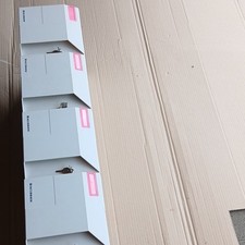 Accodata abschließbares CD/DVD-Regal weiß 4er Set inkl. Schlüssel CD-/DVD-Regal / Einheit / Schrank price