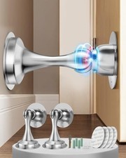 DOMIRA Magnetischer Türstopper - Wand- und Bodenhalterung aus Edelstahl, UK Door Stopper price