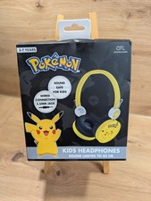 Pokemon Pikachu Kids Headphones 3.5mm Jack  Neu Kids' Headphones price