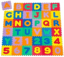 Spielmatte 86tlg Spielteppich Puzzlematte Kinderteppich Matte Schutzmatte Babyzimmer Teppich price