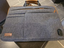 DOMISO | 17" Laptoptasche | USB Passthrough & Zubehörtaschen |Neuwertig Laptop-Zubehör price