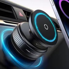 For MagSafe Car Mount Charger Magnetic Car Phone Holder for iPhone Charger New- Phone Holder price