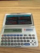 United Office Taschenübersetzer 6 Sprachen elektronisches Wörterbuch Reisen NEU Electronic Dictionaries price