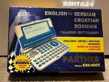 Englisch Serbisch sprechender elektronischer Übersetzer Wörterbuch Brandneu Electronic Dictionaries price