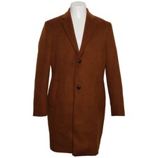 Topman, Mantel, Herren, Größe: M, Braun, Elasthan/Polyester/Viskose #DcZ Herren-Mantel price