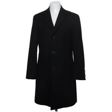 H&M, Mantel, Herren, Größe: 46, Schwarz, Einfarbig #QJE Herren-Mantel price