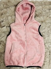 Eine Rosa Kapuzenweste für Kinder/Mädchen. Gr. 134 TOP Mädchen-Weste price
