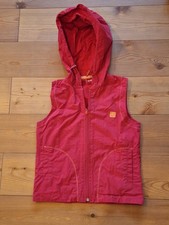 Farbenfrohe Wetterweste mit Kapuze für Mädchen Gr. 134 von GIGGY - WIE NEU! Mädchen-Weste price
