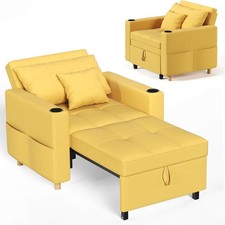 YODOLLA Schlafsofa 3-in-1 Ausziehbarer Sessel Klappbarer Liegestuhl Schlafsessel Sofa Bed price