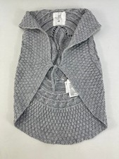 Mädchen Pullover Strick Pulli Poncho Gr. 122 / 128 von LOGG H&M in Grau Mädchen-Poncho price