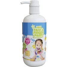 Boti natürliche Gesichts-Fingermalfarbe, Flasche mit Pumpe – weiß Face & Finger Paint price