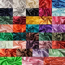 SATIN Stoff glänzend Meterware Dekoration Kleidung Karneval Hochzeit EUR 2,99/m Baby-Gold Kissen price