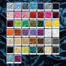 Samtstoff Meterware 0,5m x 140cm uni Stretch Velvet Stoff Dekostoff viele Farben Baby-Gold Kissen price