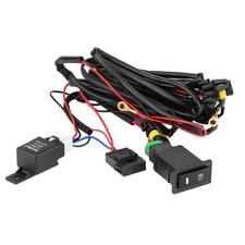 12V Universal Auto LED Nebelscheinwerfer Schalter Kabelbaum Relais Kit Auto-Wasserheizer price