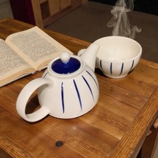 Tea For One Teekanne und Tasse Set, Windpferd handbemalt Keramik Tea / Teapot Sets price