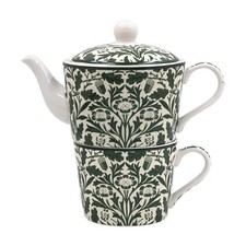 Keramik Tea For One Set William Morris Eichel Stapel Teekanne & Tasse Tea Time Tea / Teapot Sets price