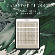 Digital Planner 2026 iPad GoodNotes Golden Undated Calendar Template Aesthetic Planner price