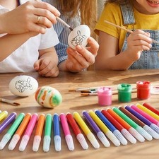 Ostern Bastelbedarf Set 6 Schaum Eier 6 Marker f��r Urlaub Kunst Projekte Painting Bedarf price