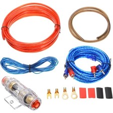 KabelSet Auto Verstärker Lautsprecher Subwoofer 10GA 1500W Car HiFi Auto-Lautsprecher & Subwoofer price