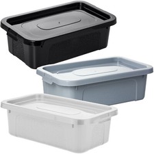 Aufbewahrungsbox Mit Deckel Kunststoffbehälter Container 33x20x10 cm 4,5 L Aufbewahrung Containers price