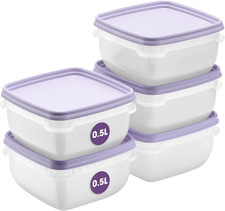Smartstore Frischhaltedosen Mit Deckel Und Kühlschrank Organizer 0.5L 5Er Set | Aufbewahrung Containers price