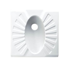 Hockpfanne Asiatisch Toilette WC Anglo Indisch Türkisch Niedrig Keramik Weiß 60x60 Turkish-Style Toilet price