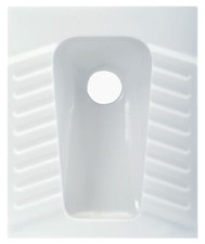 Hockpfanne Asiatisch Toilette WC Anglo Indisch Türkisch Niedrig Keramik Weiß 50x60 Turkish-Style Toilet price