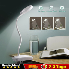 LED Tischlampe dimmbar mit Cliplampe USB Leselampe Schreibtisch Büro Nachttisch Büro-Nachttisch price