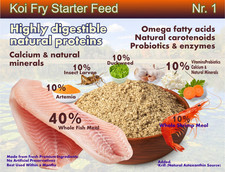 Baby Fish Fry Food - natürliches Futter mit Artemia, Garnelen & Meeresprotein Baby-Food price