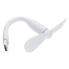 USB Tragbarer & Flexibler Lüfter Hochleistungslüfter für Laptop Kühlung WEISS [008035] Laptop Fan price