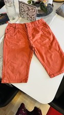 Yigga Jungen Bermuda-Shorts Denim orange Gr. 164 Taschen RV ohne Muster Jungen-Shorts price