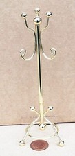 Metall Messing Optik Flur Garderoben- und Hutständer Tumdee Maßstab 1:12 Puppenstube D057 Hall Stand price