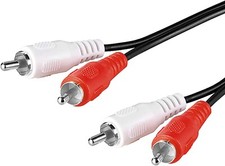 Audio Cinch Kabel  1,5m 150cm 2x Stereo Stecker AUX RCA Chinch Verbindungskabel Audiokabel price