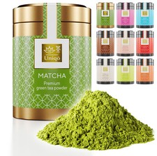 Tea Uniqo Premium Matcha Tee Pulver 30g - Matchapulver aus Grüntee Macha  B-WARE Tea price