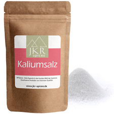 JKR Spices Kaliumsalz Mischung 200g, Blutdrucksalz mit 35% Kaliumchlorid Spices price