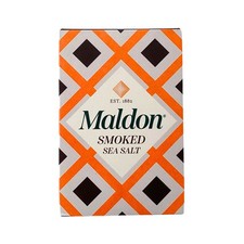 (34,32 EUR/kg) Maldon Sea Salt Flakes, geräuchert, 125g, Meersalzflocken Salt price