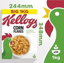 Kellogg's Corn Flakes Frühstücksmüsli, 1 kg Frühstücksflocken price