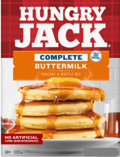 MHD! HUNGRY JACK Complete 'Buttermilk' Pancake&Waffle Mix Backmischung 397gr USA Milk price