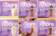 More Nutrition Milkshake Style  Probe 25g NEU - verschiede Auswahl Geschmack Milk price