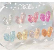 Joghurt Nagel Orgel Glitter Gel 8ml 8 Farben Gel Nagellack K-Beauty Yogurt price