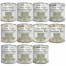 Kreidefinish Möbelfarbe Wachslack Smooth Touch & Matt Finish DIY 250ml Clotted Creme price