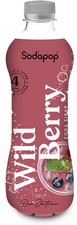 SODAPOP Wild Berry Bar Sirup 500ml für 4 Liter, Wildbeeren Geschmack, mit Zucker Mineral Water und Soda price