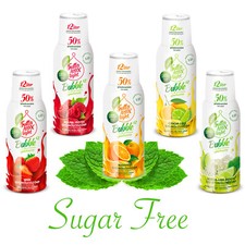 LIGHT Getränkesirup | Sirup Konzentrat Fruchtgehalt 50% Ohne Zucker Stevia 500ml Mineral Water und Soda price